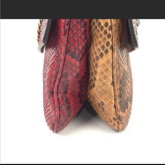 GUCCI/Thiara/Red & Cognac/Envelope/Bag/NWT - Picture 2 of 8
